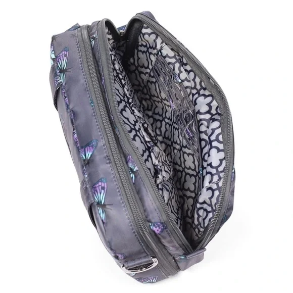 NWT Lug Butterfly Crescendo Convertible Shopper/Crossbody - Picture 3 of 9